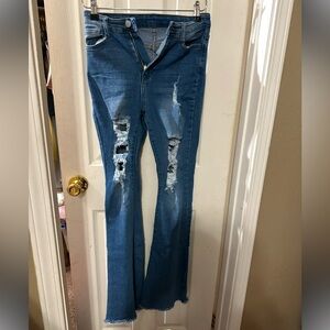 Jeans size 27x32 high rise